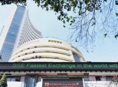 Sensex tanks over 1,000 factors in establishing consultation; Nifty at 8,389.30